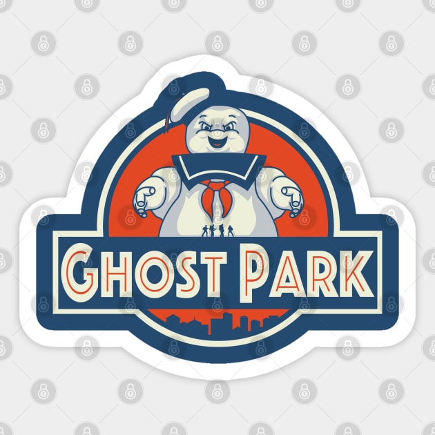 Ghost Park Sticker by Donnie